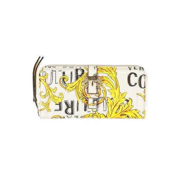 Versace Handbags - Versace Leather Wallet JEANS COUTURE White